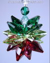 m/w Swarovsk Crystal Christmas Ornament SunCatcher