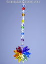 m/w Swarovski Crystal Rainbow Star Beaded Strand S