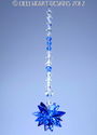 m/w Swarovski Crystal Dk Sapphire Cobalt w/Light S