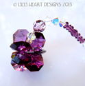 m/w Swarovski Crystal New Color LILAC SHADOW Star 