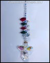 m/w Swarovski AB Hearts Holiday Angel Red Green Su