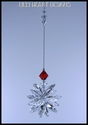 m/w Swarovski Crystal Clear Sunburst Sun Catcher +