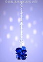 m/w Swarovski Crystal Dk Sapphire COBALT Blue Sun 