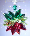 m/w Swarovsk Crystal Christmas Ornament SunCatcher