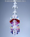 m/w Swarovski Crystal Made in America Flag Star Su