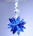 m/w Swarovski Crystal Dk Sapphire Cobalt w/Light S