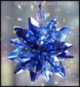 m/w Swarovski *Evening Star* Sun Catcher Cobalt an