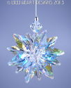 m/w Swarovski Crystal AURORA Tiny Car Charm Star S