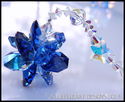 m/w Swarovski *Evening Star* Sun Catcher Cobalt an