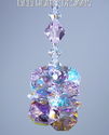 m/w Swarovski Crystal Aurora Borealis and Roseline