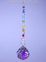 m/w Swarovski 30mm Aurora Mozart w/ Chakra Colors 