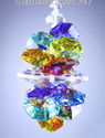 m/w Swarovski Crystal HUGE Chakra Colors LOTUS SUN