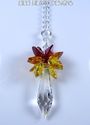 m/w Swarovski 50mm Icicle Sun Catcher Solar Flare 