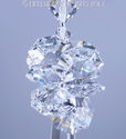 m/w Swarovski Crystal 63mm Icicle + Lily Octagons 