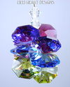 m/w Swarovski Crystal All The Colors of Rainbows S