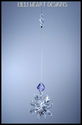 m/w Swarovski Crystal Clear Sunburst Sun Catcher V
