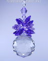 m/w SwarovskI Crystal Purple Violet Pineapple Sun 