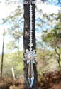 m/w Swarovski Crystal 63mm Icicle + Lily Octagons 