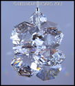 m/w Swarovski Crystal Clear Lily Octagons Twinkle 