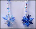 m/w Swarovski *Evening Star* Sun Catcher Cobalt an