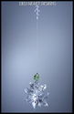 m/w Swarovski Crystal Clear Sunburst Suncatcher w/