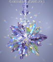 m/w Swarovski Crystal AB + LT. AMETHYST OCTAGONS S