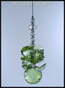 m/w All Swarovski Peridot and AB Green Pineapple S