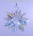 m/w Swarovski Crystal AURORA Tiny Car Charm Star S