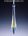 Swarovski Spectacular 100mm LONG Aurora Borealis I