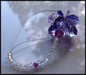 m/w Swarovski Crystal Pink, Purple, Fuchsia Burst 