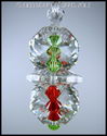 m/w Swarovski Crystal Xmas Colors STAR OF LIFE Sun