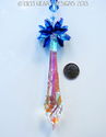 m/w Swarovski Icicle 100mm LONGEST AB Cobalt Blue 