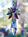 m/w Swarovski Crystal Rare AB Octagons 50mm Christ