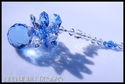 m/w Swarovski Sapphire Ball  Pineapple Sun Catcher