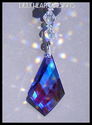 50mm Swarovsk Crystal RARE Discontinued Blue Viole