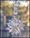 m/w Swarovski Crystal Lily LOGO Clear + AB Star Su