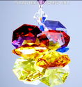 m/w Swarovski Crystal Rainbow Star Beaded Strand S