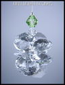 m/w Swarovski Crystal Clear Sunburst Suncatcher w/