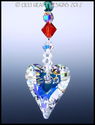 Swarovsk AURORA 27mm Christmas Colors WILD HEART S