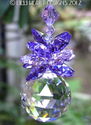 m/w SwarovskI Crystal Purple Violet Pineapple Sun 