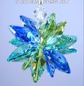 m/w Swarovski Crystal Ocean Colors Octagons Star S