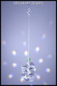 m/w Swarovski Crystal Clear Sunburst Suncatcher w/