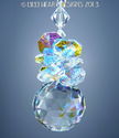 m/w Swarovski Crystal Aurora Borealis Pineapple Su