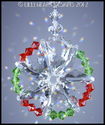 m/w Swarovski Crystal Xmas Colors STAR OF LIFE Sun
