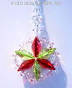m/w Swarovski Crystal Christmas Colors Star of Lif