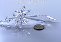 m/w Swarovski Crystal 63mm Icicle + Lily Octagons 