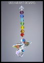 m/w Swarovski Crystal AB Angel Chakra Colors Sun C