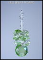 m/w All Swarovski Peridot and AB Green Pineapple S