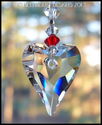 m/w Swarovski 27mm Clear Wild Heart SunCatcher Val