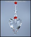 m/w Swarovski 27mm Clear Wild Heart SunCatcher Val